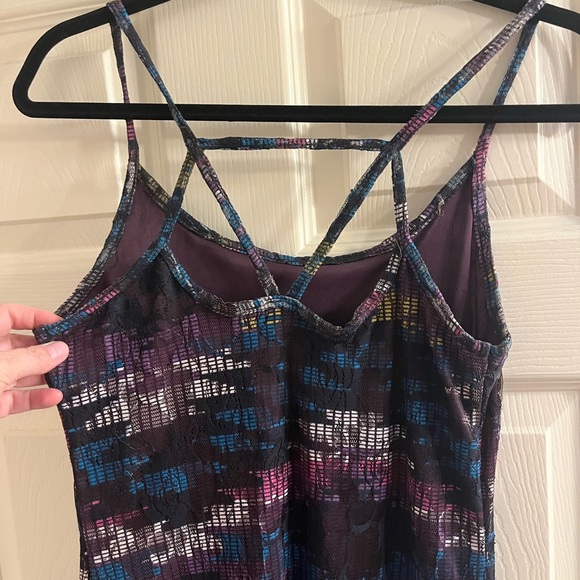 Multicolor Sleeveless Maxi Dress - Picture 3 of 4